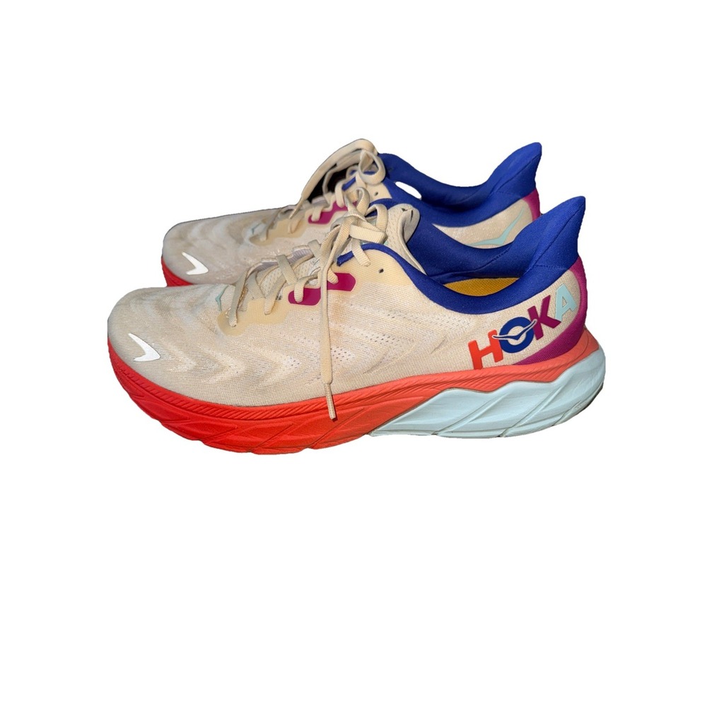Hoka‎ One One Arahi 6 Short Bread / Fiesta Sz 11D